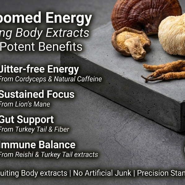 Shroomed Energy — Citrus (6 Pack)